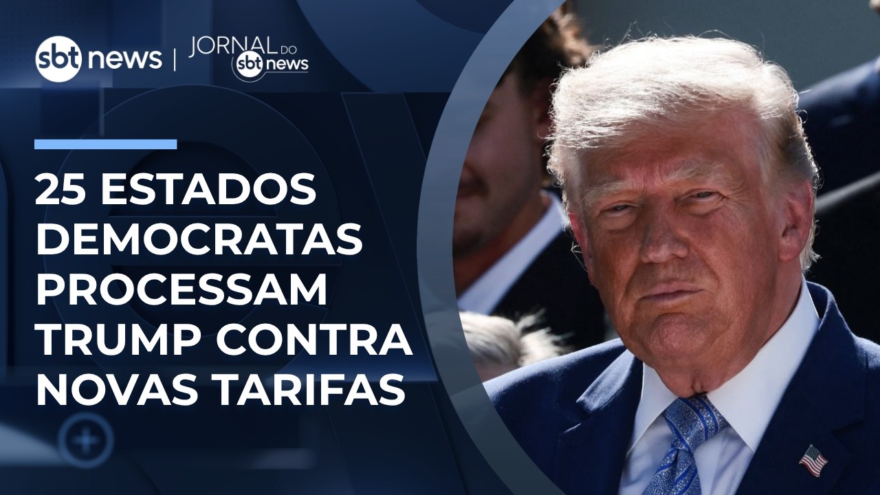 Estados democratas processam Trump contra novas tarifas 
