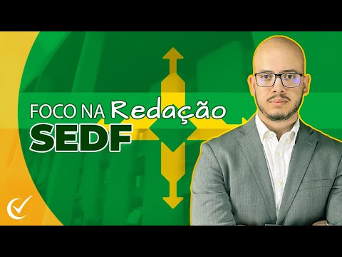 Foco na Redação - SEDF 2022 (pós-edital) - Todos os cargos - Quadrix