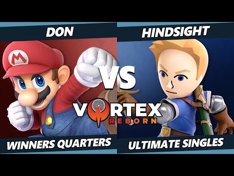 Vortex Legends 17 - Don (Mario) Vs. Hindsight (Mii Swordfighter) SSBU Ultimate Tournament
