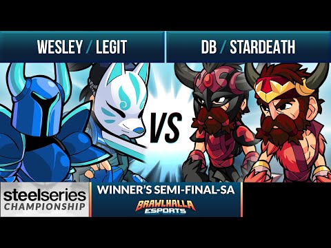 Wesley & Legit vs DB & Stardeath - Winner's Semi-Final - Steelseries Championship 2020 - 2v2 SA