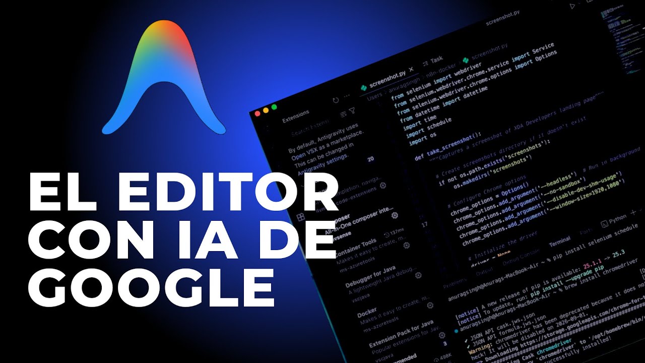 Antigravity Tutorial: multiagentes, MCP y Gemini dentro de VS Code