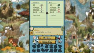 Final Fantasy: The 4 Heroes of Light (DS) Crown System Video