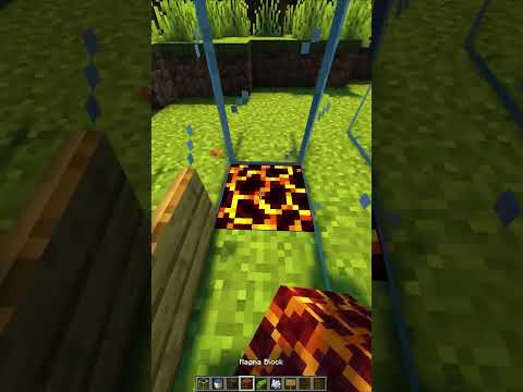 How to Build a Water Elevator in Minecraft⬆️⬇️! (Tutorial,relax) #shorts #minecraftshorts #minecraft