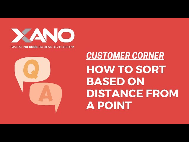 Geo location: How to sort records based on the distance from a point