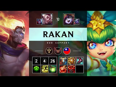 Rakan Support vs Lulu - TW Grandmaster Patch 25.11