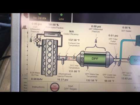 JPRO Heavy Truck Diagnostic Scanner Tool on 2015 Freightliner with Detroit