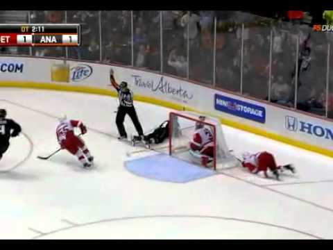 Detroit Red Wings fall to Anaheim Ducks in overtime 3/2/2011