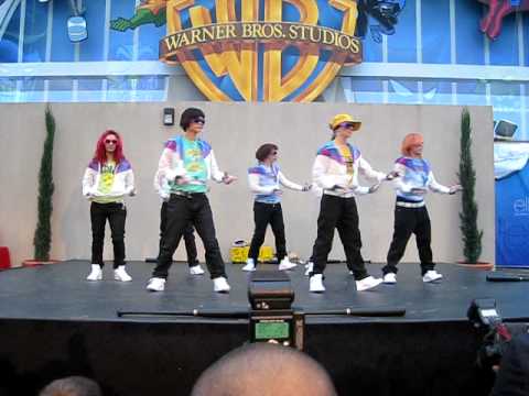 Beat Freaks Performance at Warner Bros Animation Billboard Unveiling
