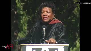 Maya Angelou Speaks at AFI Conservatory Commencement