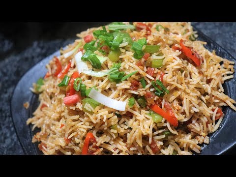 Restaurant Style Schezwan Fried Rice Recipe | Indo-Chinese Recipe | By Yasmin Huma Khan