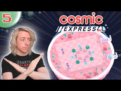 Now rail crossings ARE allowed!? (Cosmic express Playthrough #5)