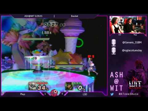 PM Winner's Semis ASH@WIT 5/29/15 - Plup (Samus) vs LSD (Snake)
