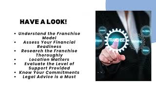 What to Know Before Investing in a Franchise Business