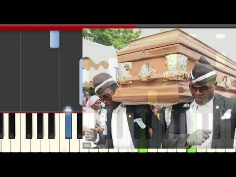 Negros Bailando Funeral Piano coffin Dance  meme Ataud Astronomia Vicetone
