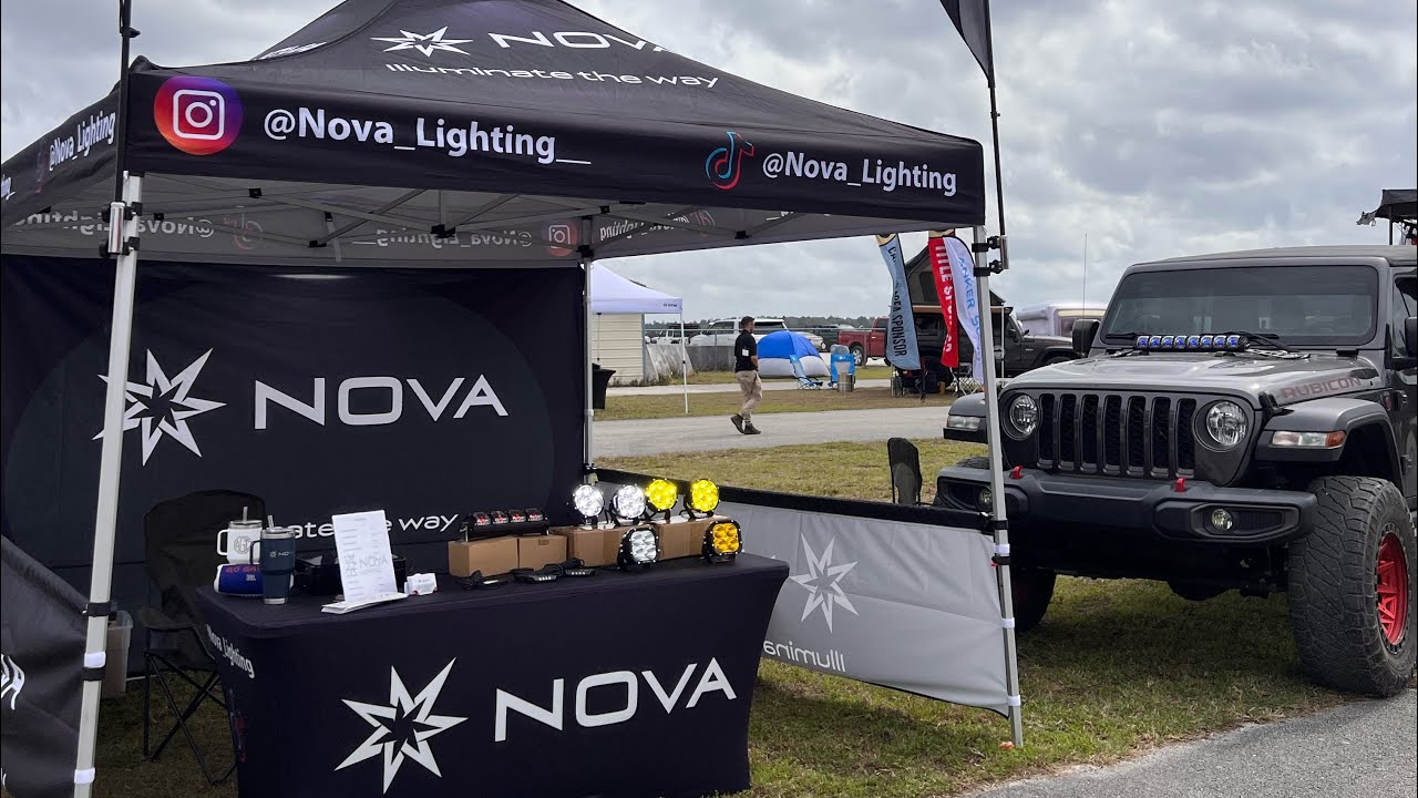 Nova Lighting booth reveal!