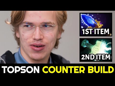 TOPSON Genius Counter Build with Fast MJOLLNIR Dota 2