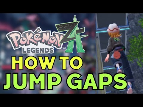 How to jump across gaps in Pokemon Legends: Z-A #pokemonlegendsza