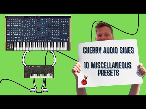 Cherry Audio Sines 10 Miscellaneous Presets #notalking  #noeffects  #cherryaudio #synth