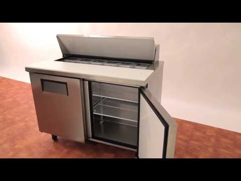 video 1, Saladette 2 portes GN1/6