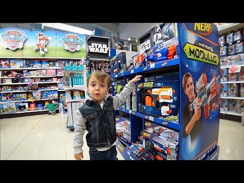 Toys R Us Toy Shop - Nerf Spiderman Paw Patrol Toys Thomas and Friends Fisher-Price