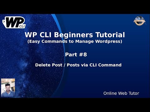 Wordpress WP CLI Tutorials for Beginners 8 Delete Single Post Multiple Posts Using WP CLI
