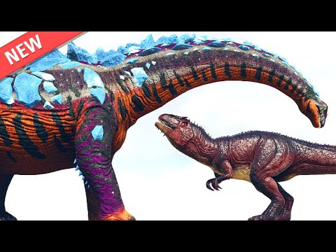 REBORN X-TITANOSAUR vs. TITANOSAUR and GIGA | ARK Dino Battle 🦎
