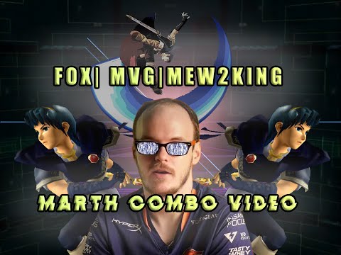 Fox| MVG| Mew2King Marth Combo Video | A King's Reign