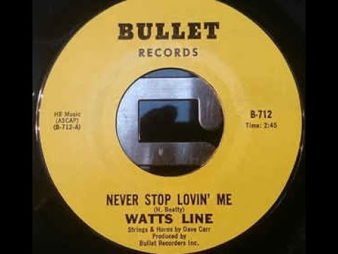 Watts Line - I Never Meant To Love You