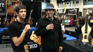 Video thumbnail for Moog Infinite Sustain Guitar with Saul Zonana at SEGAS 2011 by soundpurestudios