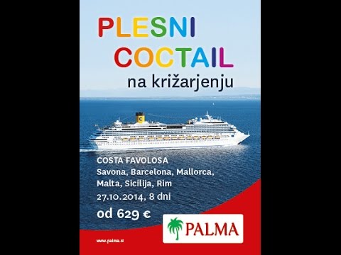 Plesni coctail  NA KRIŽARJENJU 27.10.2014 - 8 dni