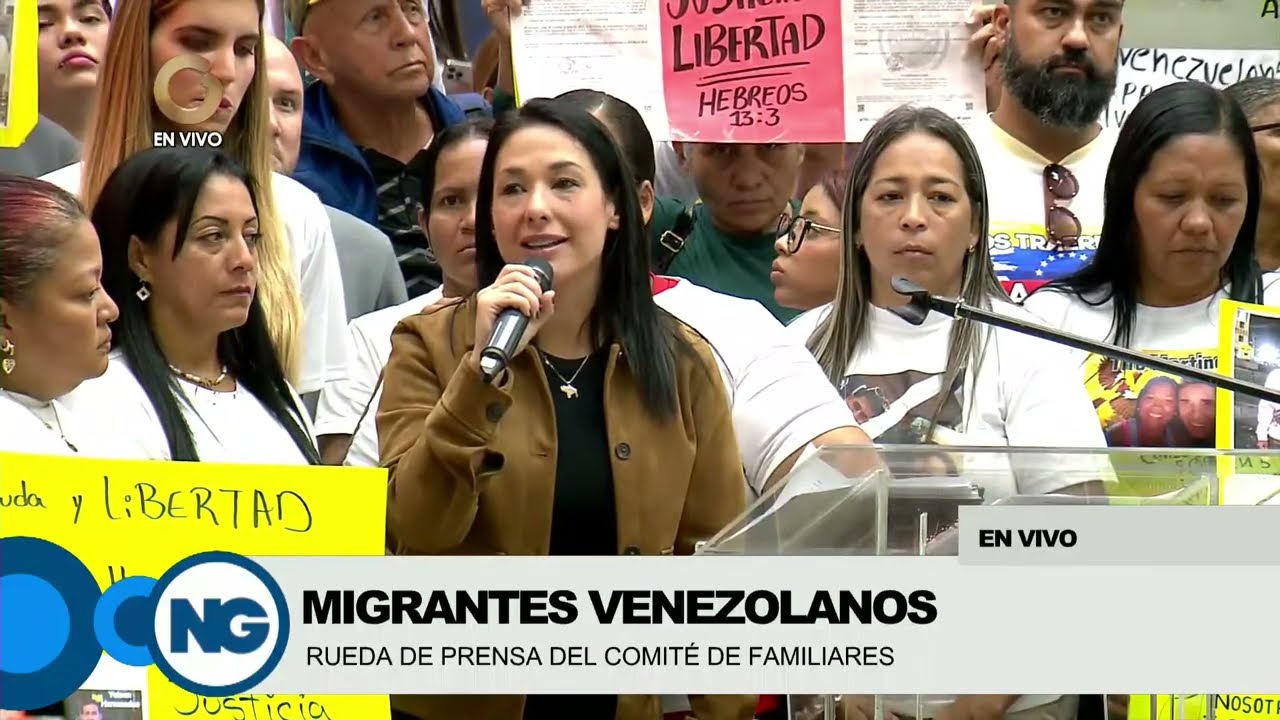 GV Noticias de Venezuela | Rueda de Prensa del Comité de Familiares Migrantes Venezolanos