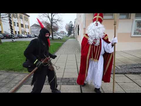 Sv. Nikola i Krampus u Novskoj