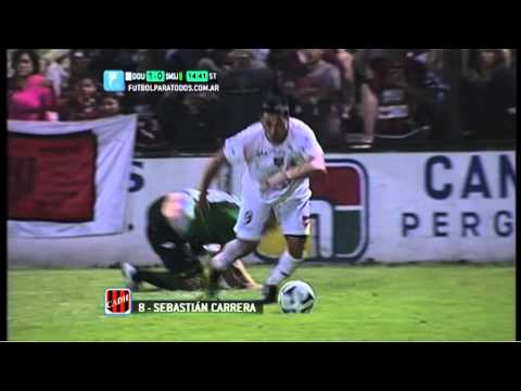 Gol Carrera. Douglas Haig 1 - San Martín 0. B Nacional. Fecha 12. Zona B. FPT.