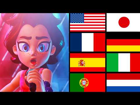 Donkey Kong Bananza - Pauline's Voice in 8 Languages (Multilanguage Comparison)