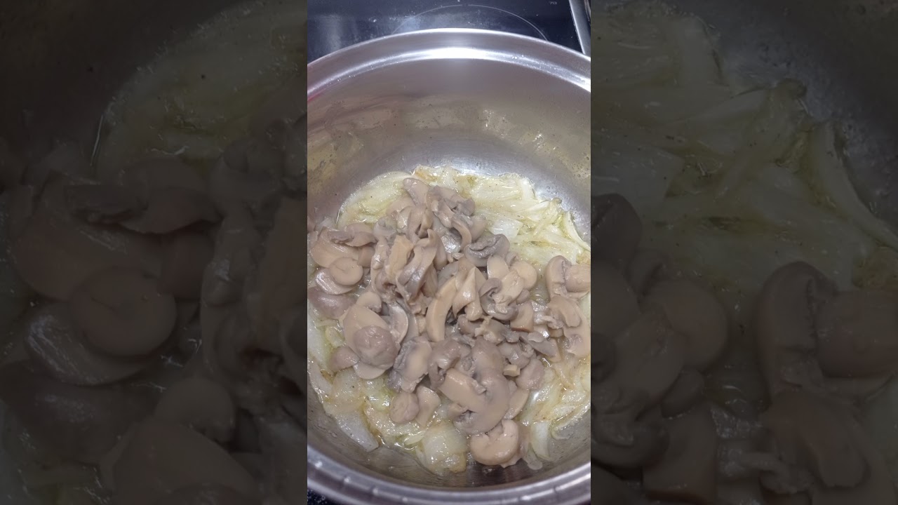#shorts #recetafacil salsa de champiñones sin nata😋 #lasrecetasdesil