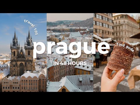 48 Hours in Prague | A Snowy Christmas Winter Weekend