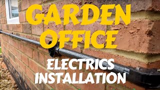 Preview of Power supply for garden building with socket installation #electrical #electrician.