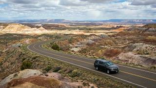 Scenic Drive from Canyon de Chelly to Petrified Forest National Park, Arizona