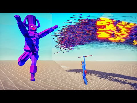 GALACTUS vs EVERY GOD - Totally Accurate Battle Simulator TABS