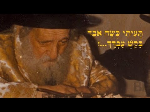 תָּעִיתִי כְּשֶׂה אוֹבֵד • שיר תעיתי כשה אובד מרבינו הק' בעל נועם אליעזר מסקולען זצ"ל