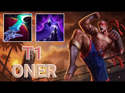 T1 Oner Lee Sin Jungle VS Nocturne | KR Challenger Patch 13.8