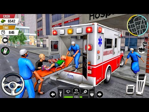 Ambulance Rescue City Driving 3D - 911Rescue Emargency Van Simulator - Android Gameplay