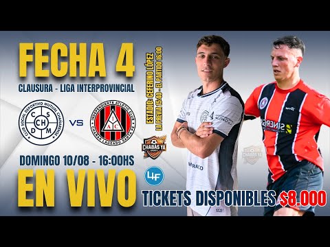 CHAÑARENSE 1 🆚 0 INDEPENDIENTE | FECHA #4 | CLAUSURA LIGA INTERPROVINCIAL | EN VIVO