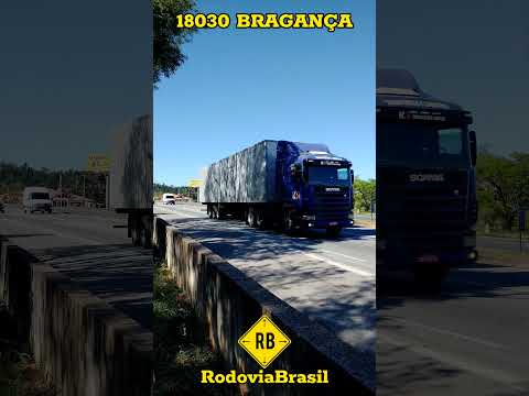 São Paulo X Bragança Paulista - Fernão Dias km 37 em Atibaia #shorts #rodoviabrasil #bus #viagem