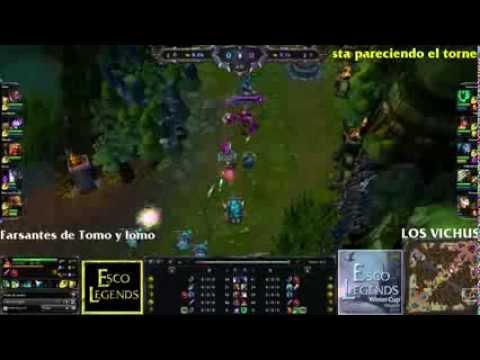 @ESCOLEGENDS #WinterCup - Farsantes de Tomo y Lomo VS Los vichus