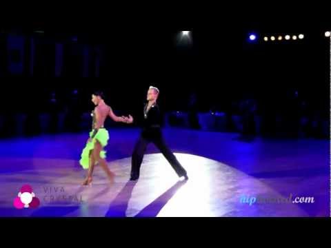 Meik Sauer - Bianca Sauer, Brno Open 2013, WDSF senior I latin, final - rumba