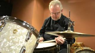 Steve Maxwell Vintage Drums - (New Ludwig Legacy Kit and Vintage Black Beauty - 12/13/12)