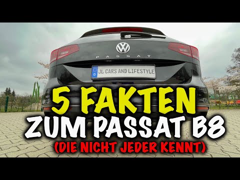 5 unusual facts about the Volkswagen Passat B8