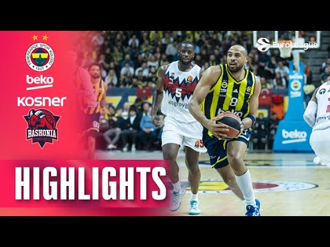 Horton-Tucker Hit Another Level | Fenerbahçe - Baskonia | R24 BASKETBALL HIGHLIGHTS 2025-26