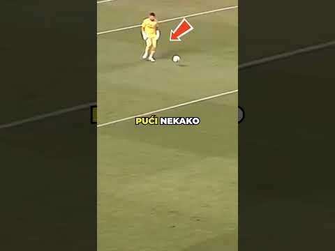 Napadač nije imao milosti prema golmanu.